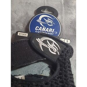 Canari NEW‎ MENS Sz S BLACK  Cycling Gloves Paceline Glove Foam Padding